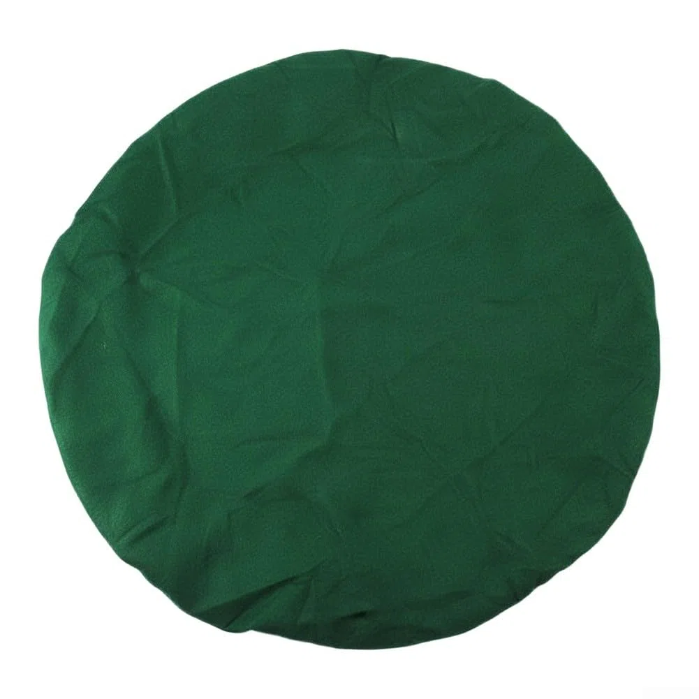Copertura per tavolo da gioco rotonda con base in feltro da 91,4 a 121,2 cm di diametro con bordo elasticizzato per regolazioni rapide