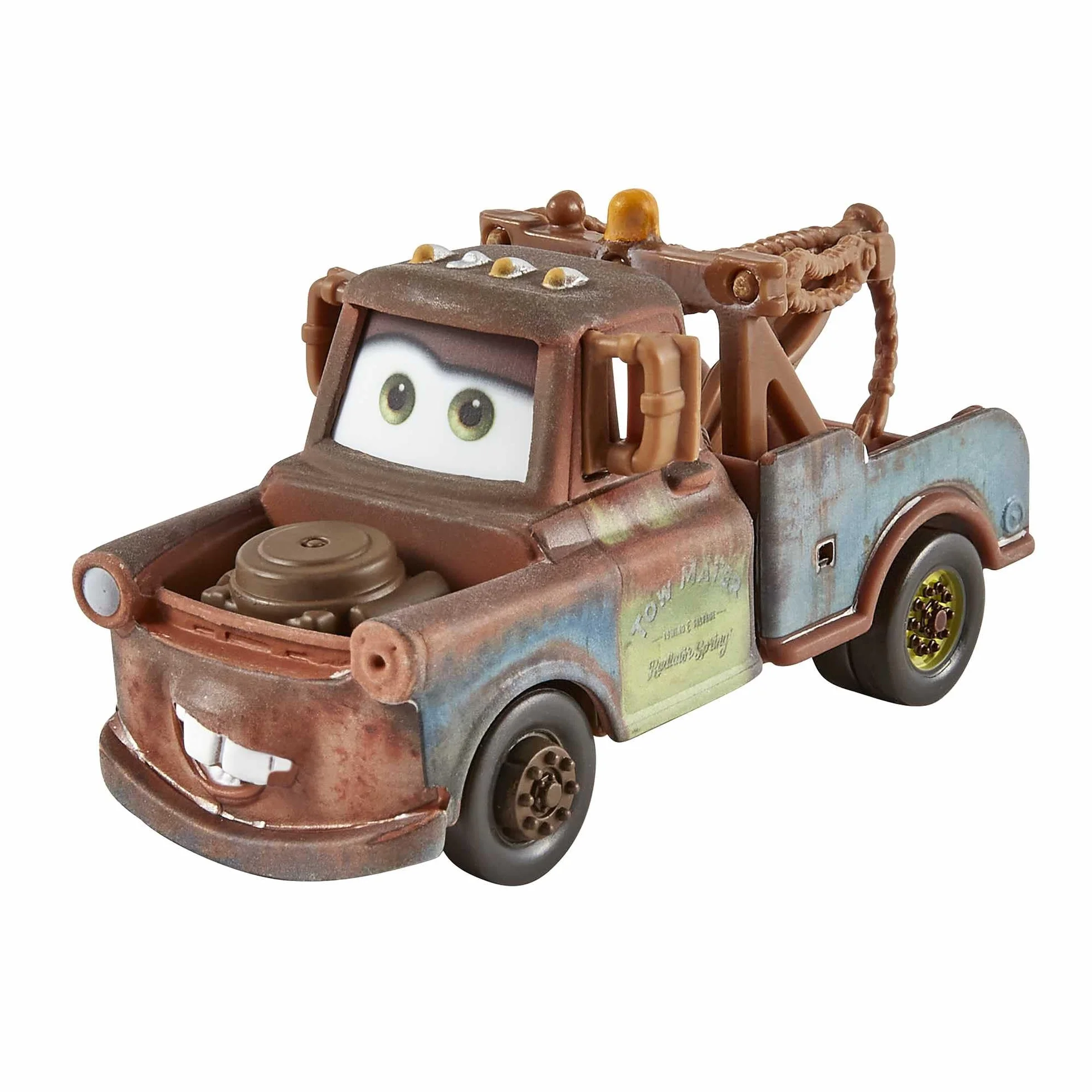 Mattel Disney Pixar Cars- Confezione da 3 Veicoli Radiator Springs, con Macchinine Saetta McQueen, Sceriffo e Cricchetto, Giocattolo per Bambini 3+ Anni, HBW14