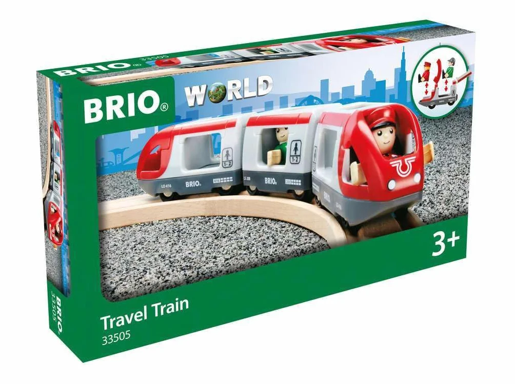BRIO 4433505 Treno Passeggeri, BRIO Treni-Vagoni-Veicoli, Età Raccomandata 3+