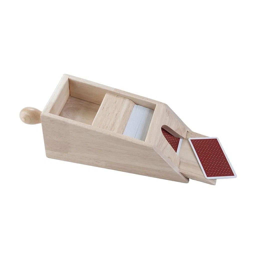 Engelhart - Distributore di carte in legno massello naturale - 330103