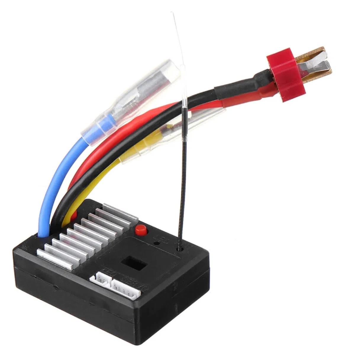 Newwyt Ricevitore Originale Pannello Scheda Principale per Auto Ad velocità Telecomandata Kit Modificati Fai da Te Wltoys 144001 124019 124018 Plastica