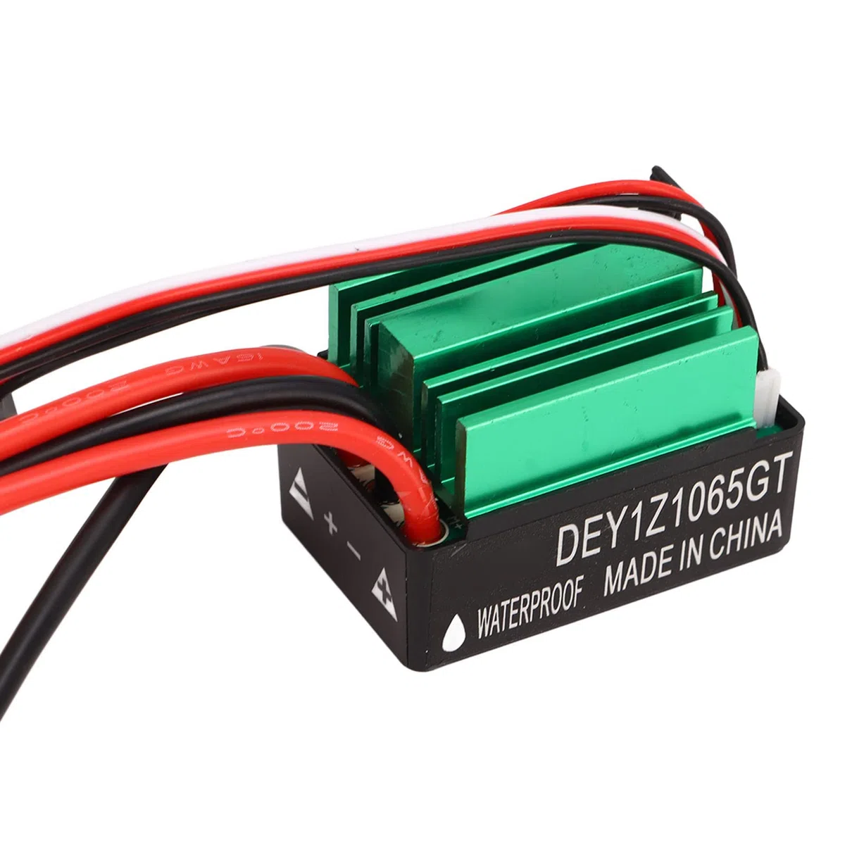Regolatore Elettronico di Velocità RC ESC Spazzolato RC, 65a Modello di Nave Cingolata RC Impermeabile ESC Regolatore di Velocità Elettrico Spina a T Parte di Ricambio ESC Spazzolata