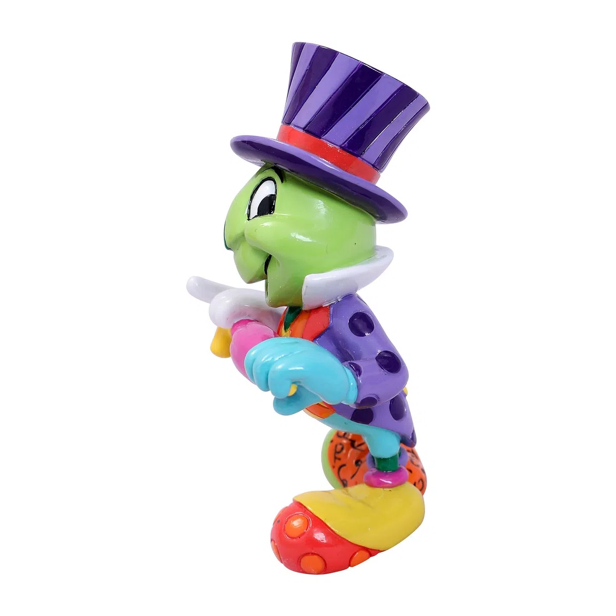 Disney Tradition Il Grillo Parlante Scatola a Finestra Figurina, Resina, Multicolore, 4 x 4 x 10 cm