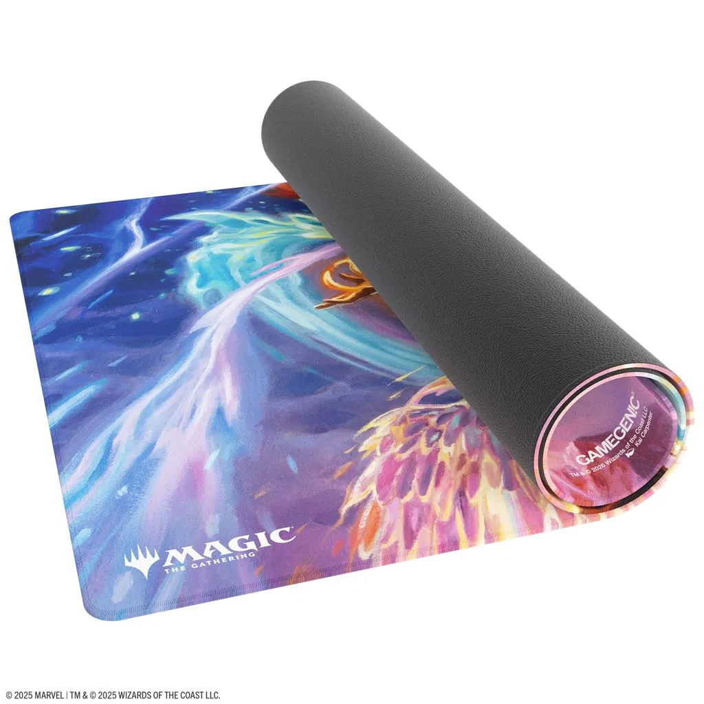 Gamegenic MTG Lorwyn Eclipsed Playmat Ashling The Limitless, accessorio da gioco, tappeto stampato a colori, multilingue