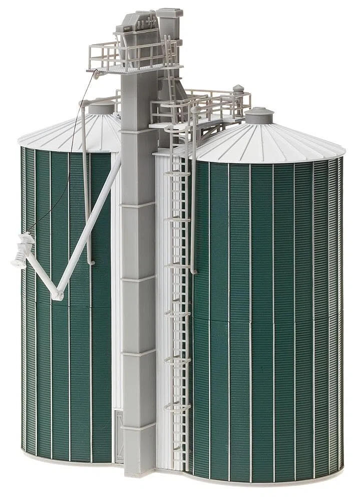 Faller - Modello di Edificio Industriale in Scala ferrovia 1: 148 (H0 Fa DOPPELSILOS F120260)
