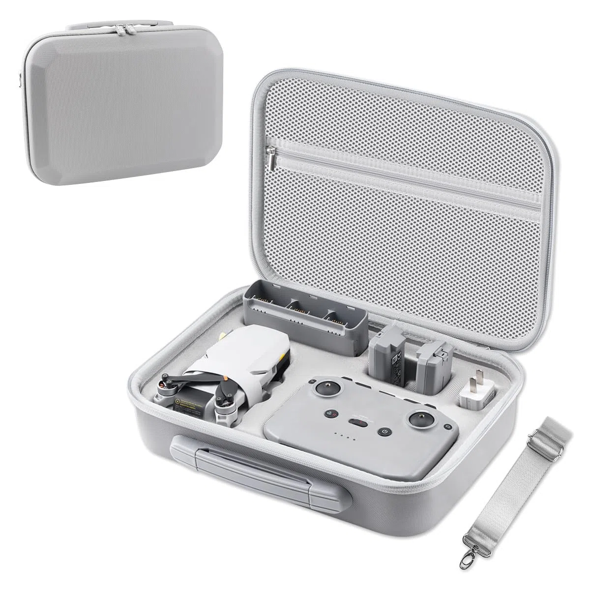 Drone Custodia per DJI Mini 4k, Borsa per DJI Mini 2, Mini2 SE Viaggio Portatile, Borsa Telecomando e Accessori per Batterie, per Drone Proteggere