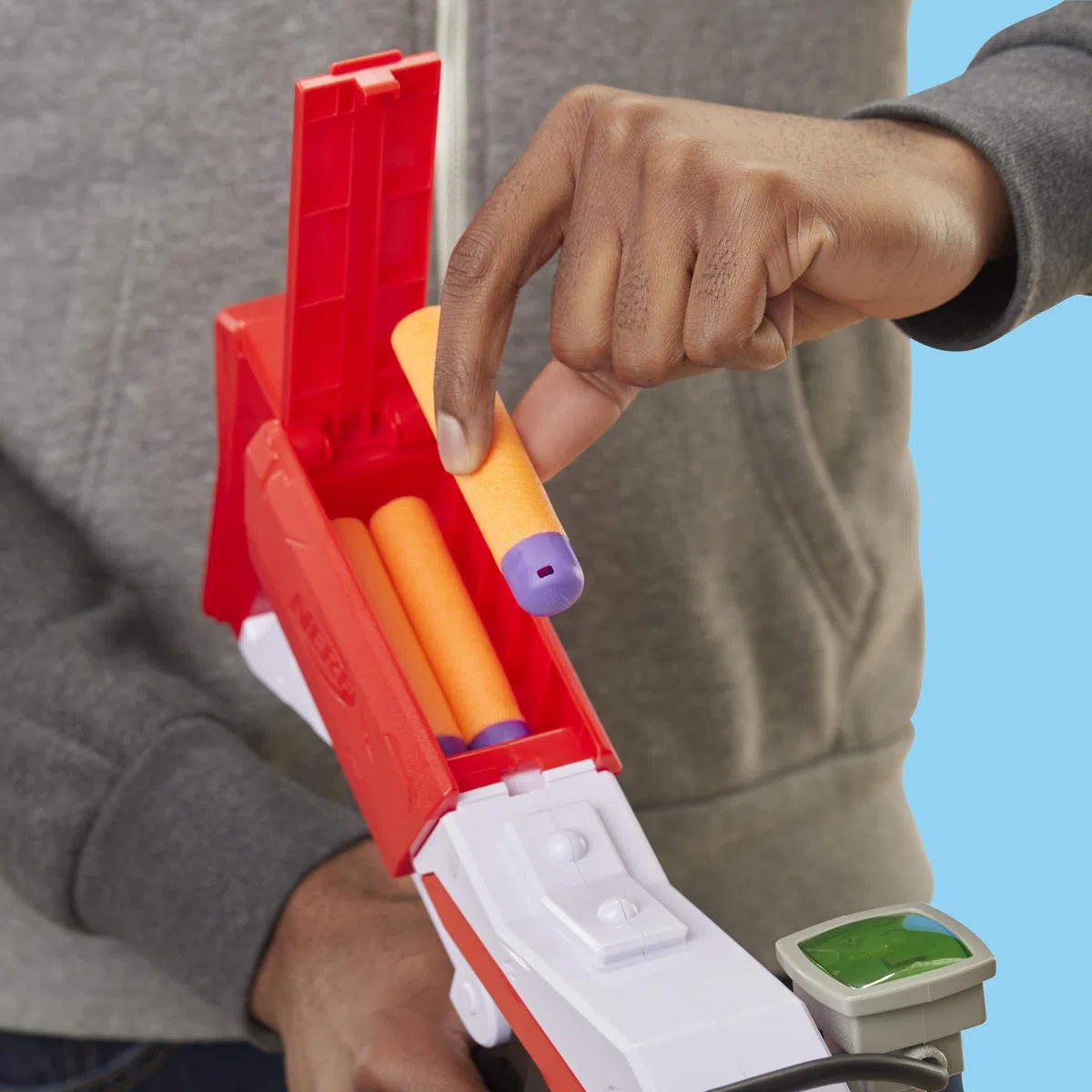 Nerf Hasbro Fortnite TS, Mega Blaster con Dardi, Rosso