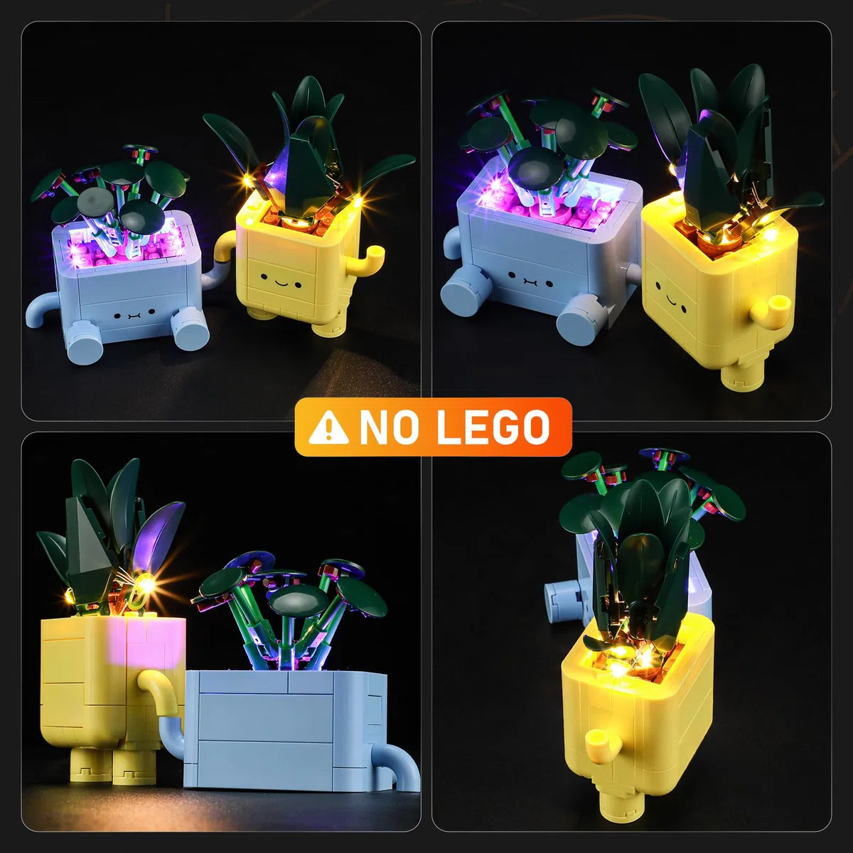 LIGHTAILING Set di Luci per Lego-10349 Piantine felici - Kit d'Éclairage LED Compatible avec les Modèles de Blocs de Construction Lego - Modèle Non Inclus