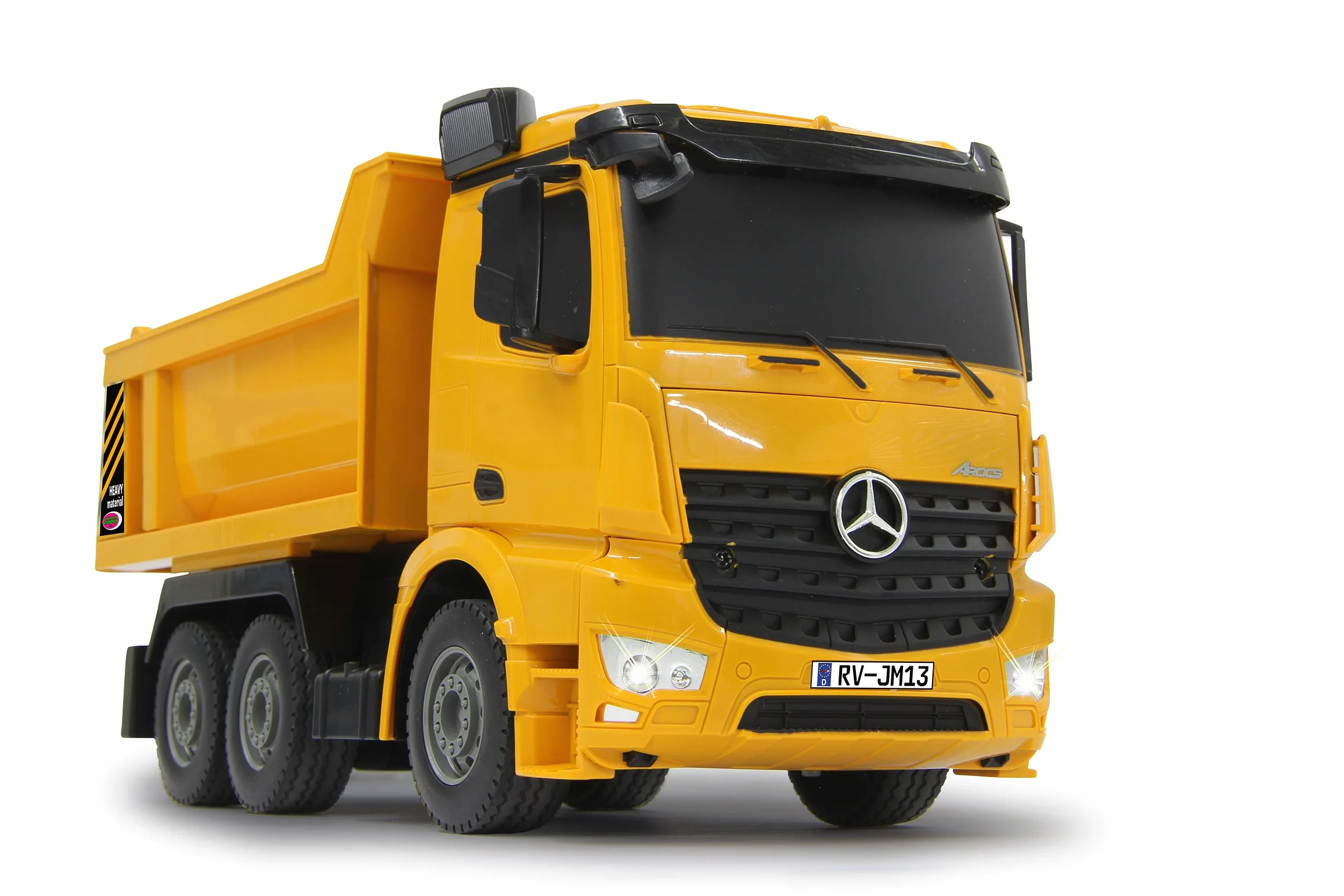 JAMARA 405108 - Autocarro C Cassone Ribal Mercedes Arocs 1:26, 2.4G