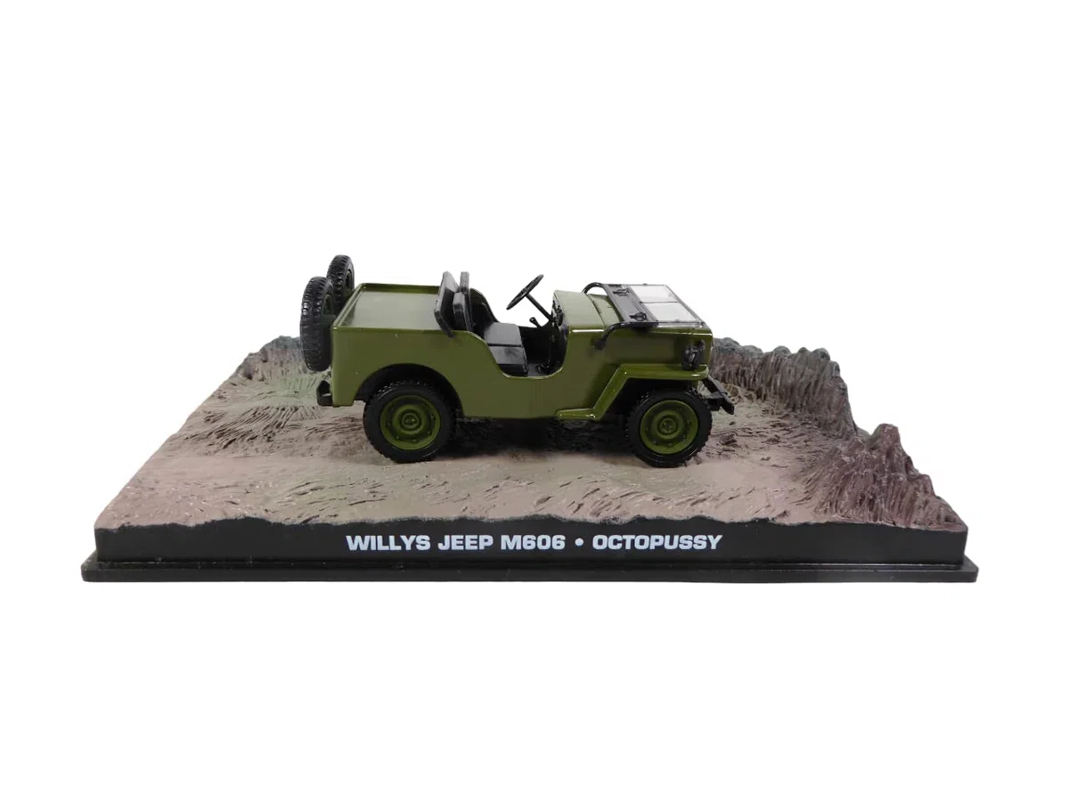 JAMES BOND - Veicolo Militare Compatibile per Jeep Willys M606 1953 007 - Octopussy - DY046SP