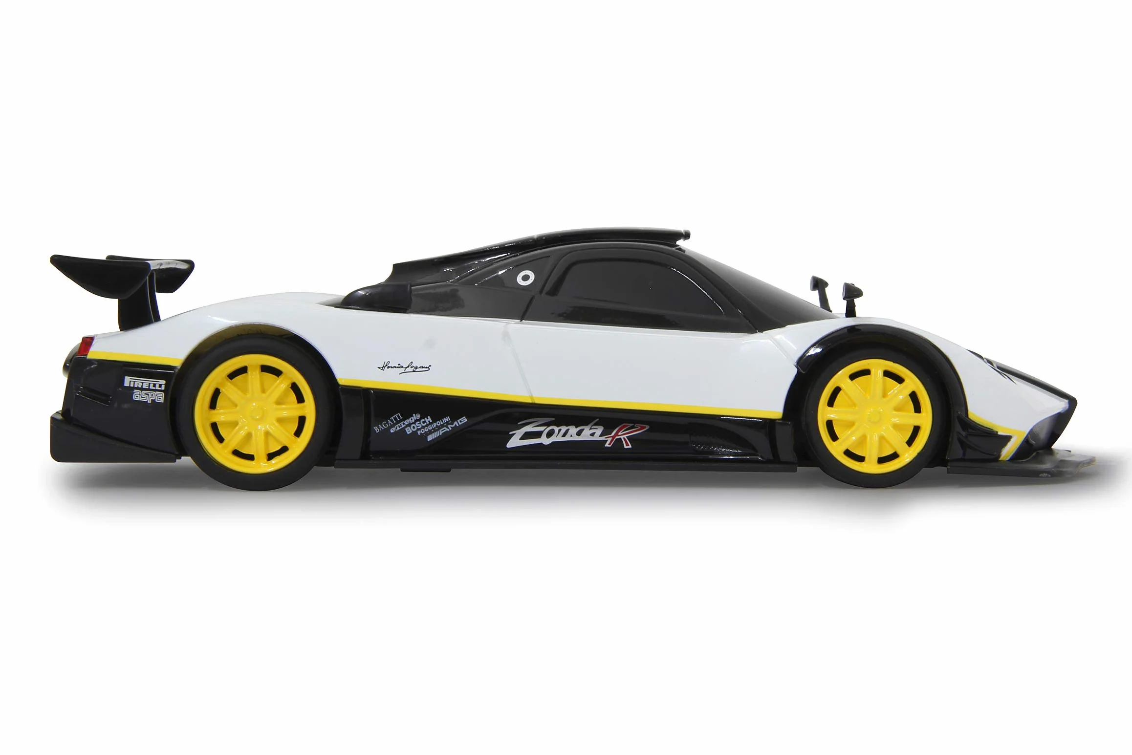 JAMARA 405143 - Zonda R Pagani Macchinina 1:24 40Mhz Interni Simili all'Originale, Bianco