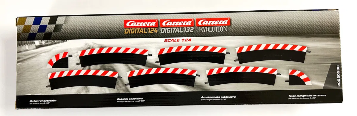 Carrera - 20020563 - Bordo esterno curva 3/30° (6),Estremità (2)