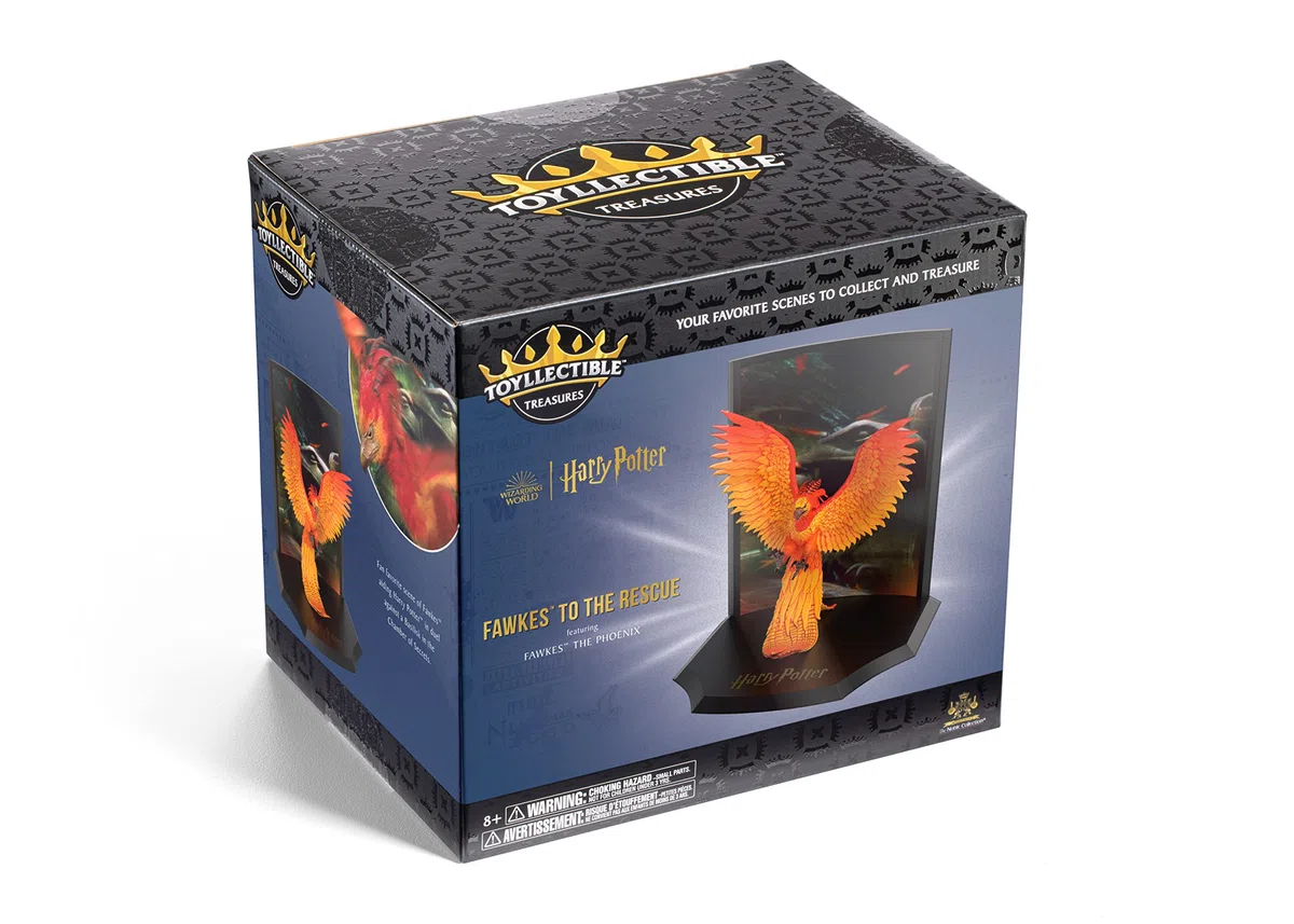 The Noble Collection Tesoro Toyllectible Fawkes in Soccorso