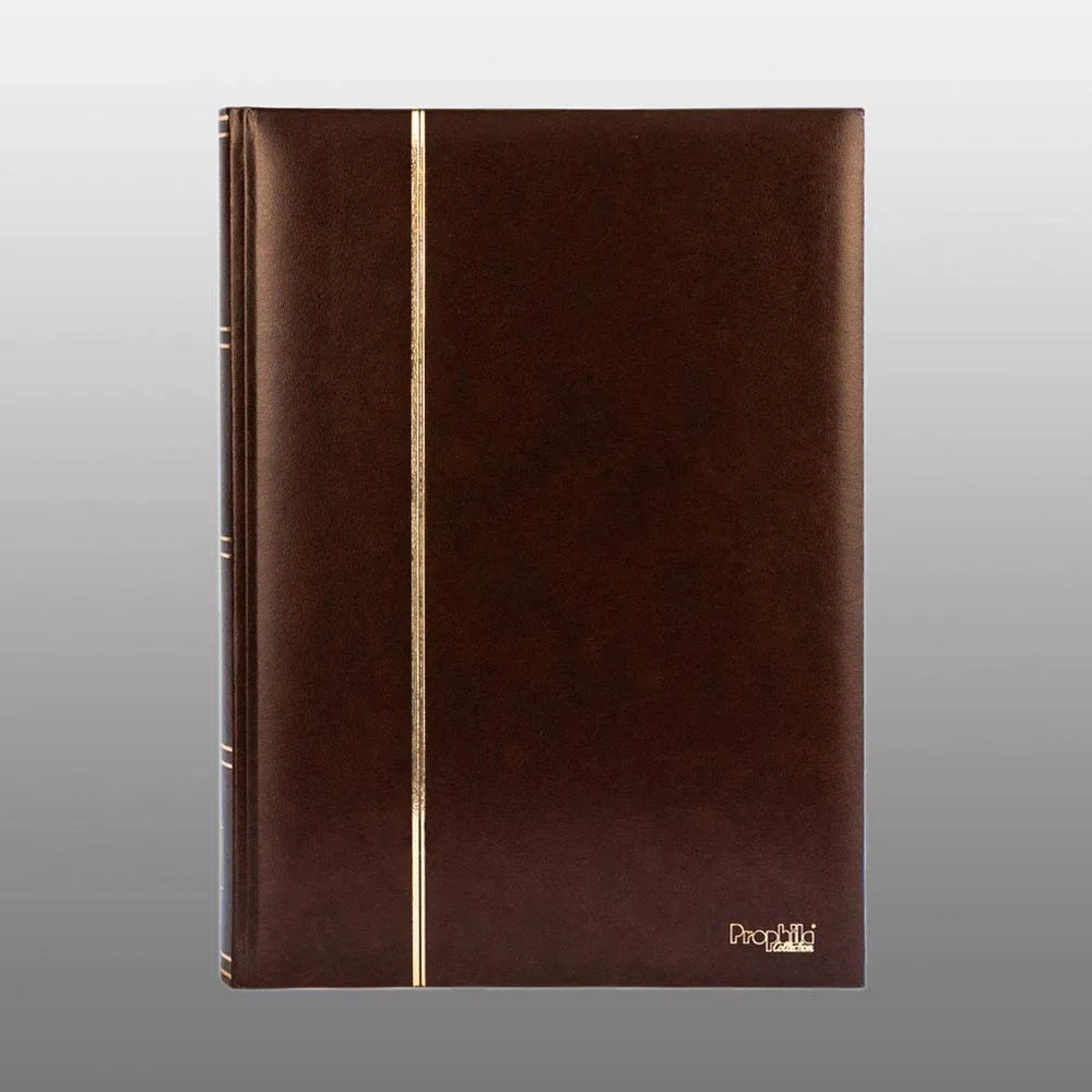 Prophila Leuchtturm classificatori 60 pagina bianco, marrone colori