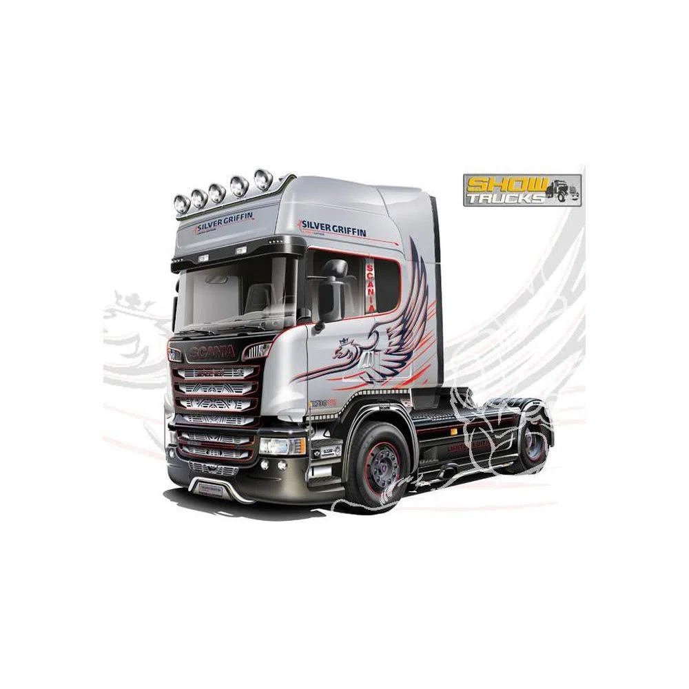 Italeri 3906 - Scania R730 Streamline (Showtrucks) modellismo camion Model Kit Scala 1:24