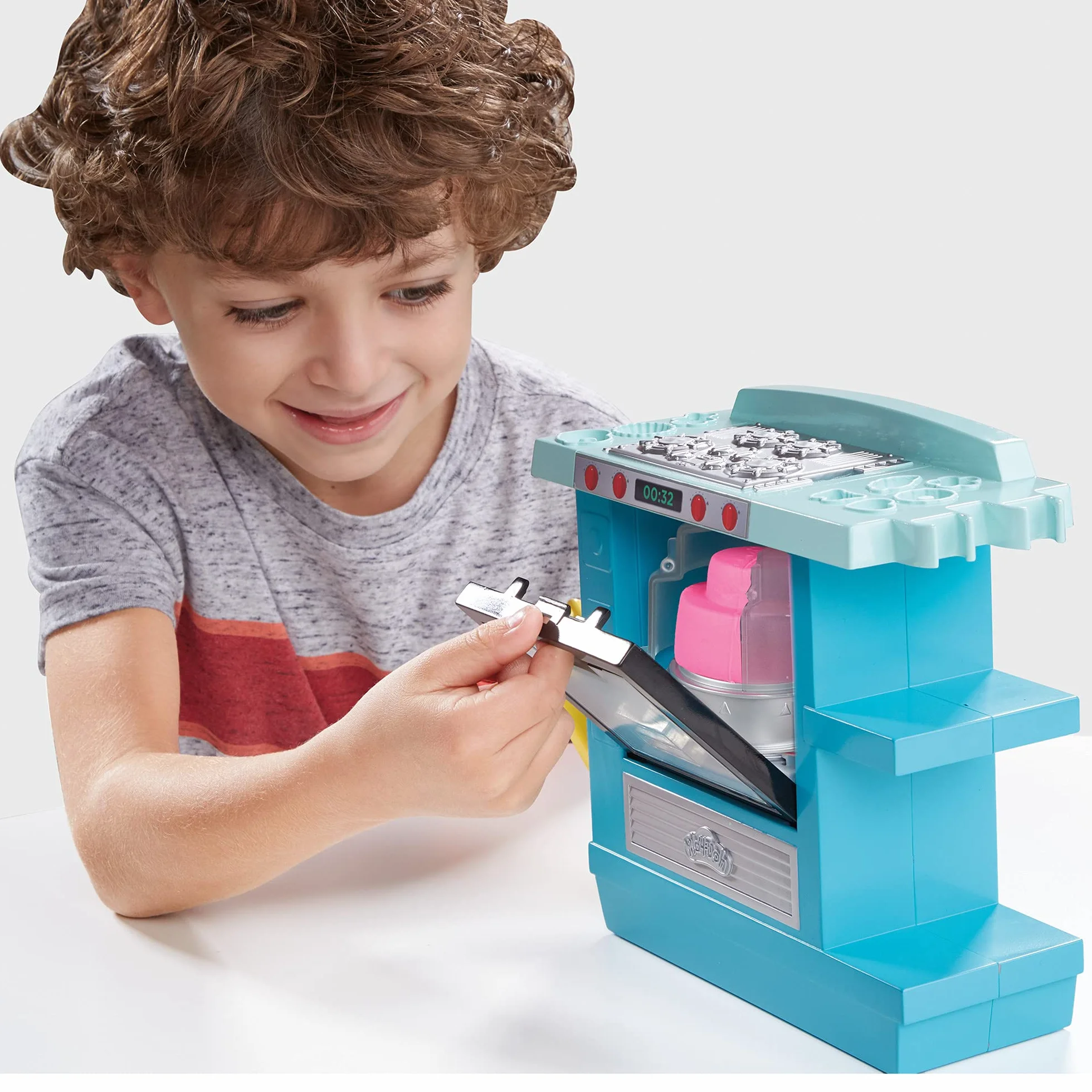 Play-Doh Hasbro Kitchen Creations - Playset Il Dolce Forno, Bambini dai 3 Anni in su, con 5 Colori di Pasta da Modellare Atossica