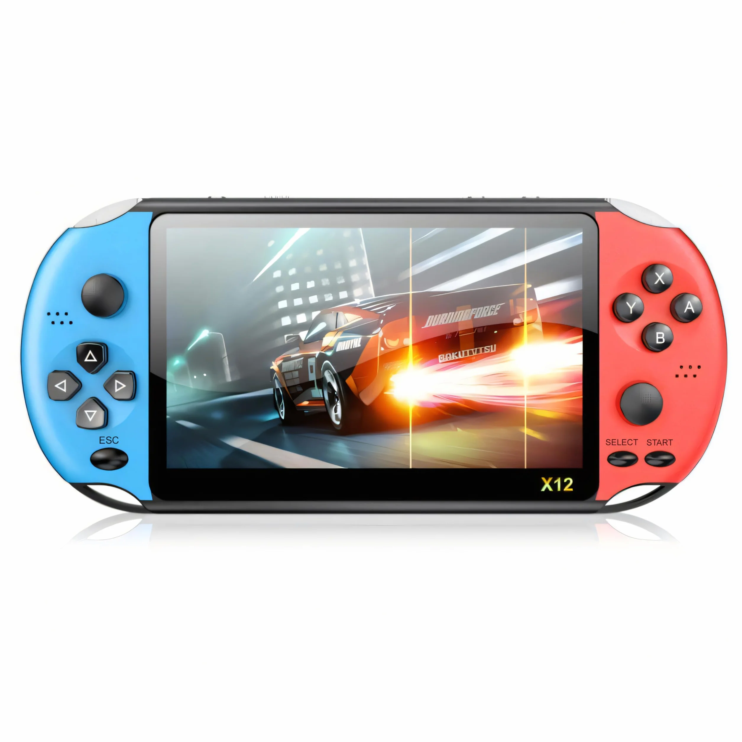 Retoo Console da gioco oltre 1000 giochi, console per videogiochi, console per videogiochi, console per bambini, adulti, schermo LCD, supporta diversi formati