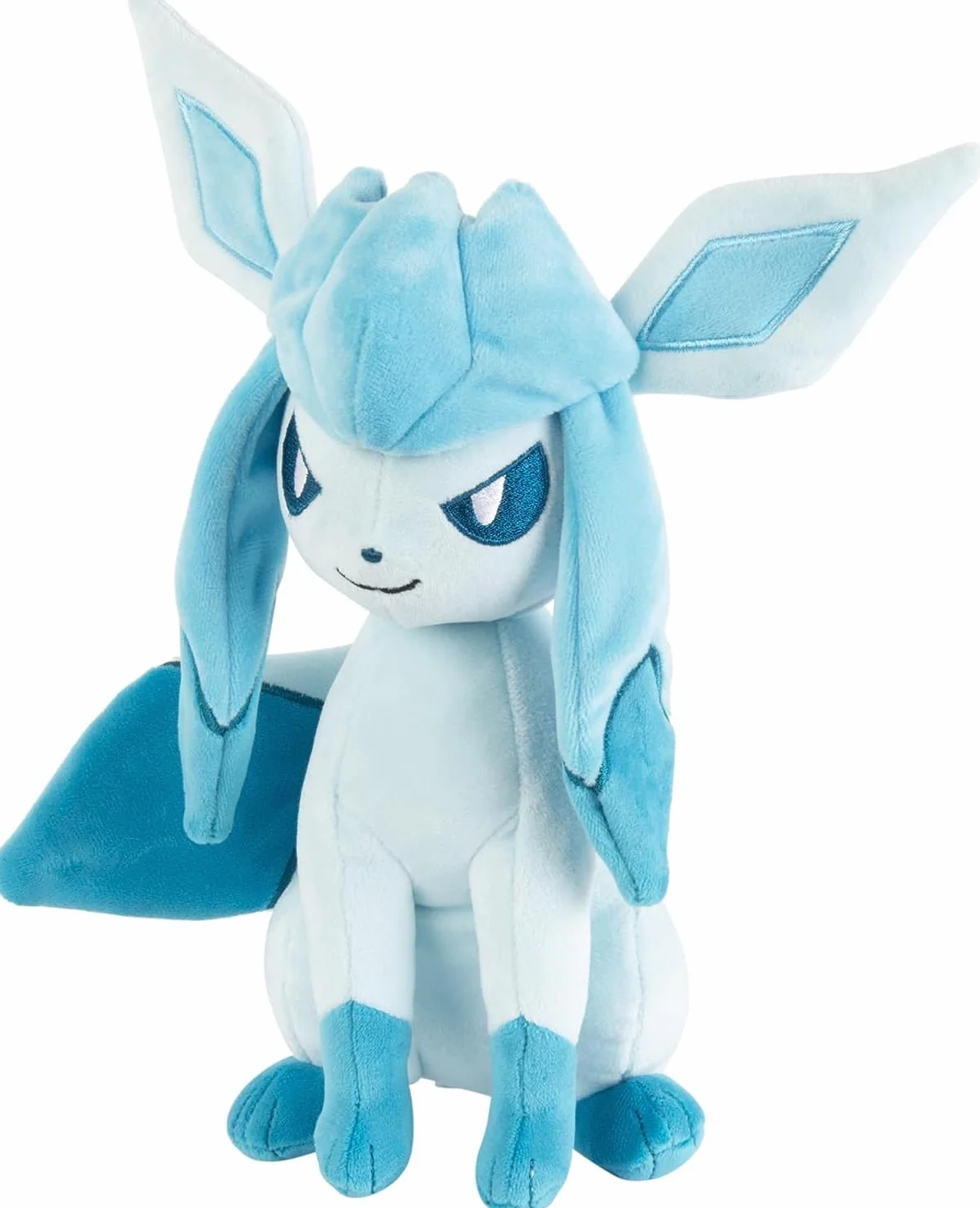 Pokémon Peluche Glaceon 20 cm - Pupazzi Nuova Ondata 2022 – Peluche Autentici Ufficiali Giocattoli