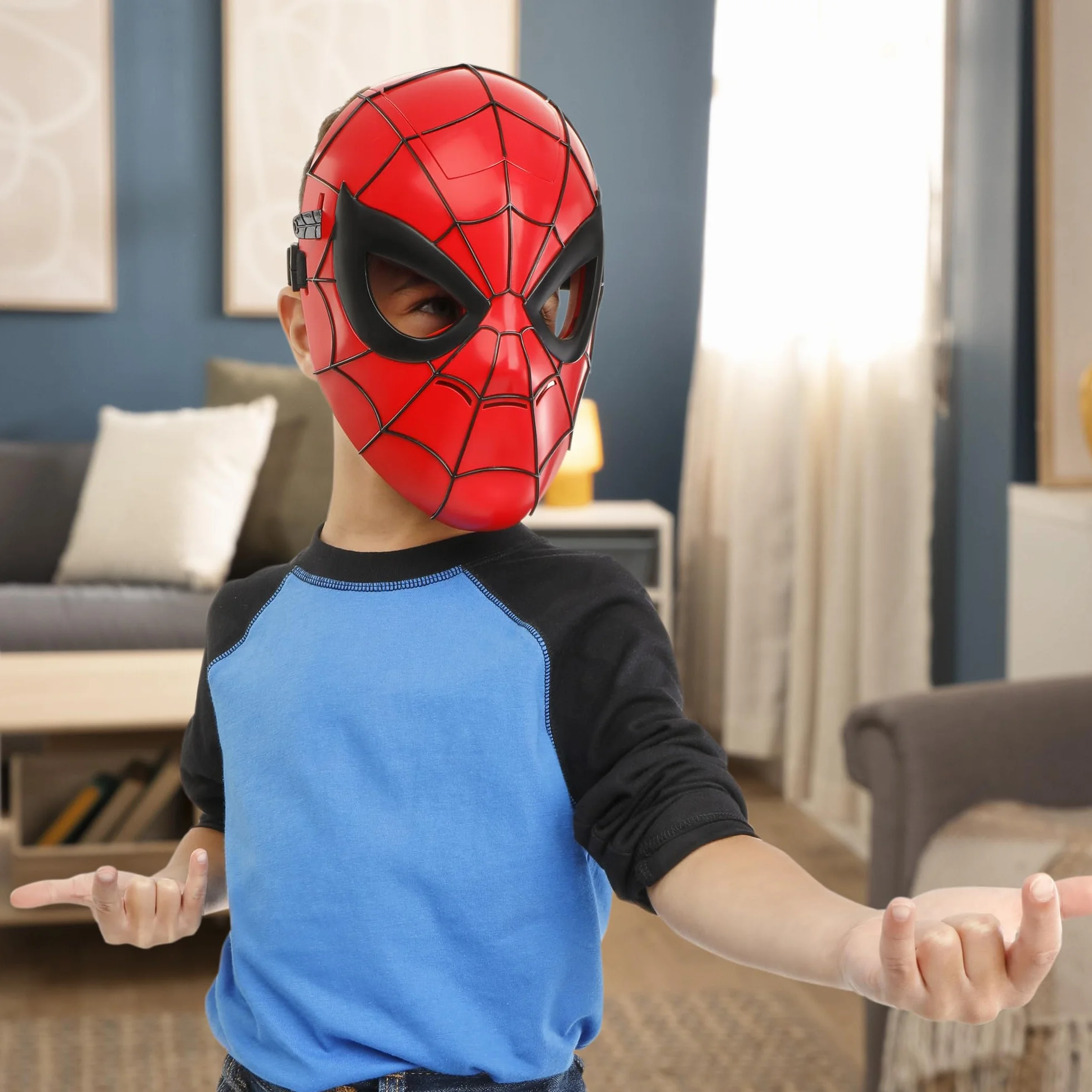 Hasbro Marvel Spider-Man, Maschera Luminosa, Giocattolo per il Gioco di Ruolo, Idea Regalo per Bambini e Bambine dai 5 Anni in su
