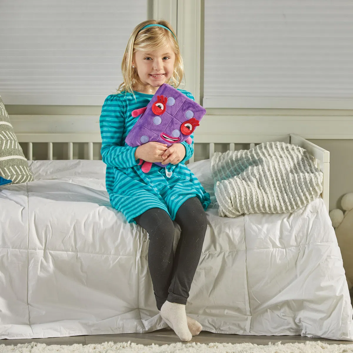 Learning Resources Numberblock Sei Peluche, età 18 Mesi+