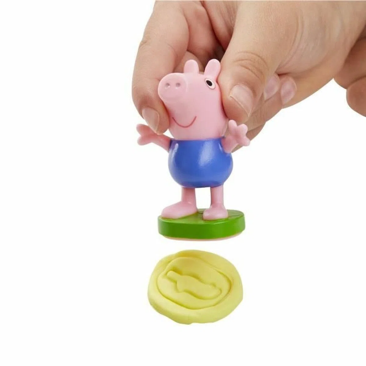 Play-Doh, playset Il gelato di Peppa con camioncino dei gelati, action figure di Peppa e George e 5 vasetti