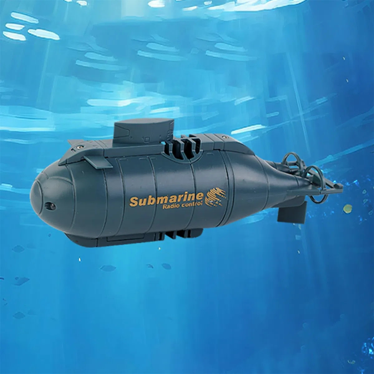 TOUCAN RC HOBBY Ready to Run Submarine Toy Mini Remote Control Ship Electric Diving Boat Lights