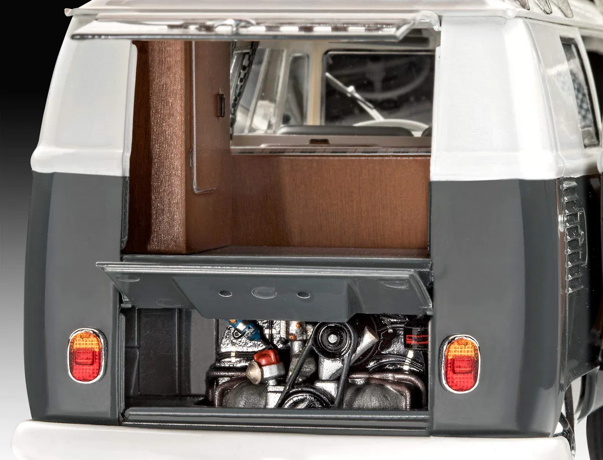 Revell 07674 VW T1 Camper 1:24 Kit modellino in plastica non costruito/non verniciato