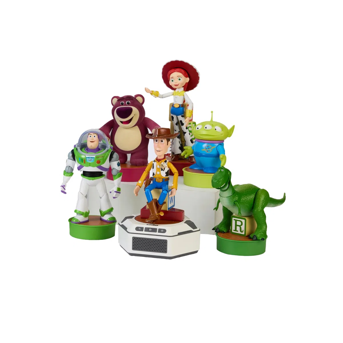 Robosen Set Mini Robot Toy Story Disney Pixar – Personaggi Robot Intelligenti Interattivi con Voce e Movimento | Woody, Buzz, Jessie, Rex, Alien e Lotso | 30° Anniversario