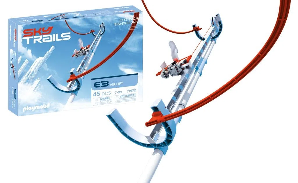 Sky Trails | Air Lift | Gioco di costruzione per altezze e percorsi emozionanti | Costruisci, decolla e vivi emozionanti avventure | Regalo perfetto per bambini dai 7 anni in su | 71970