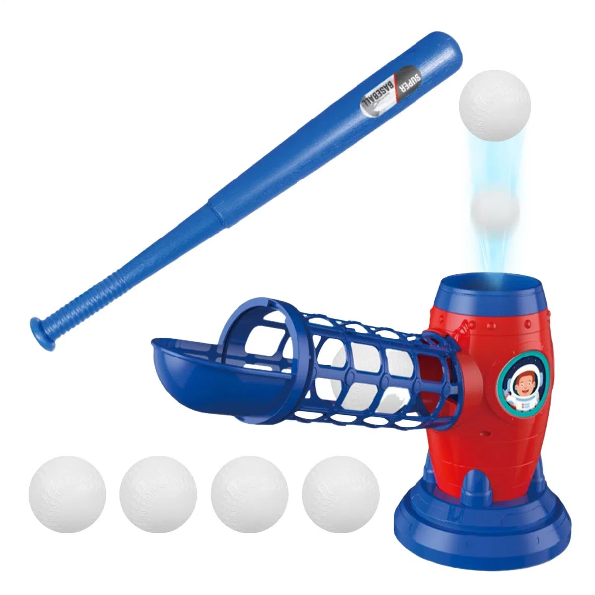 Battitrice per baseball, lanciatori per baseball giovanile,Macchine per lanciare baseball e softball con palline | Lanciatore per baseball e tennis, set di palline a T per bambini da 3 a 8 anni