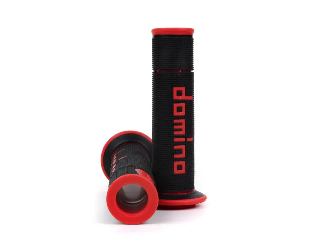 Coppia MANOPOLE Nero/Rosso Racing STRADALI