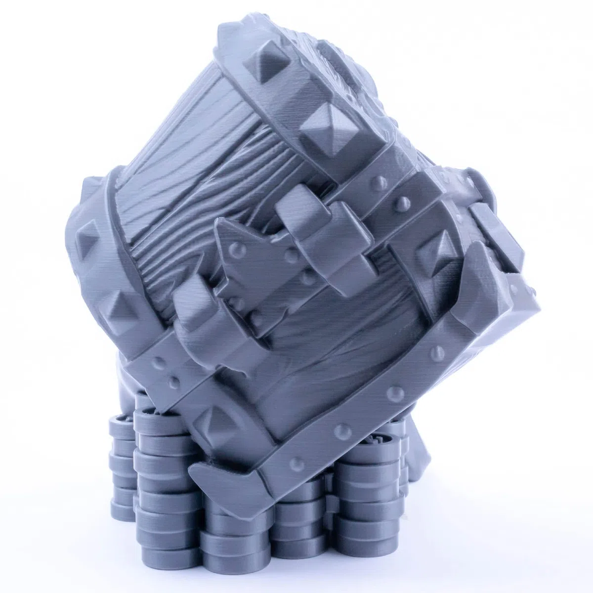 Torre di Dadi Mimic Chest per Tutti i Formati. Rullo Perfetto per Dungeons e Draghi, Giochi di Ruolo da Tavolo, Giochi in Miniatura e da Tavolo
