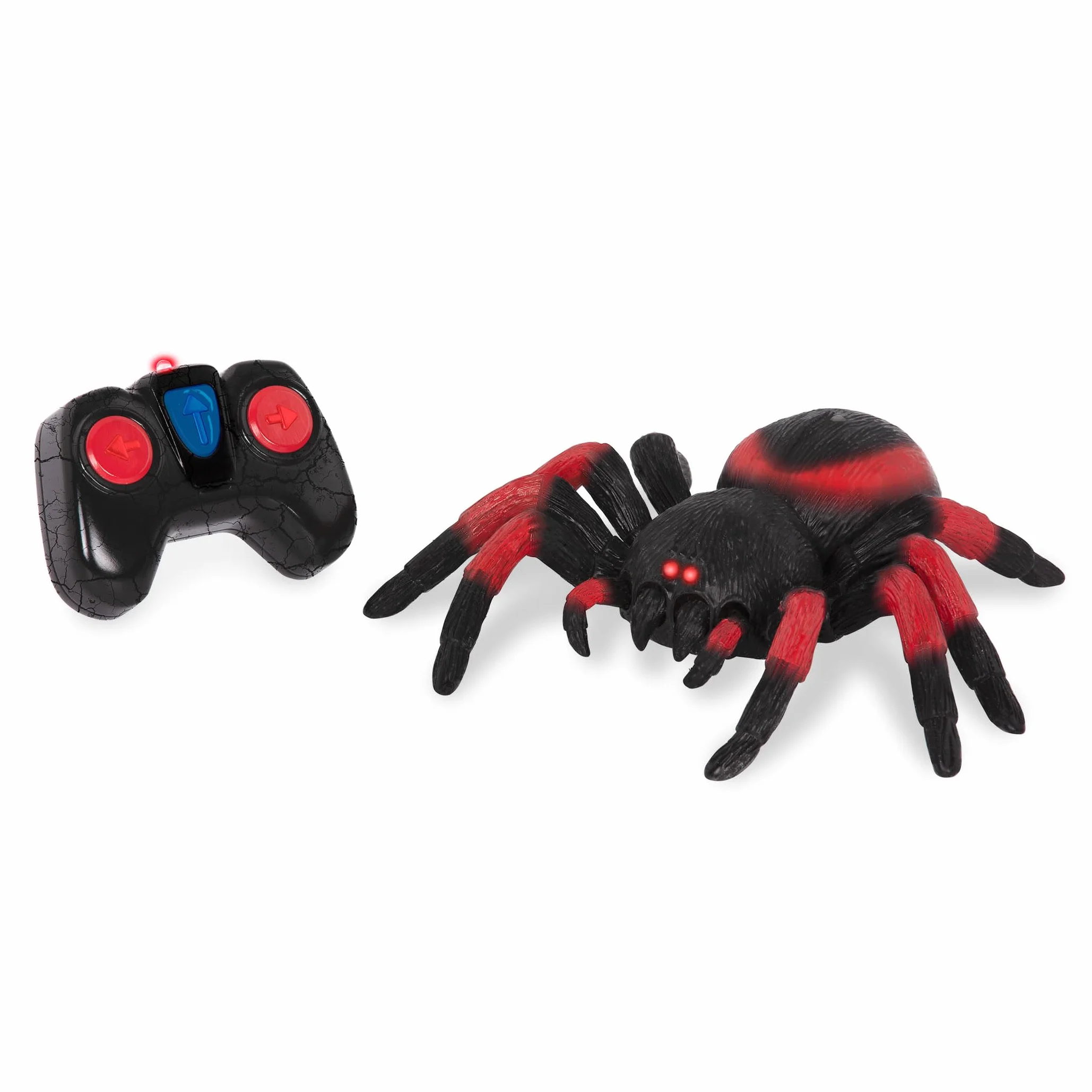 Terra by Battat - Tarantola Rosso - Ragno telecomandato a infrarossi con occhi luminosi - RC Giocattoli elettronici e playset per bambini dai 6 anni +
