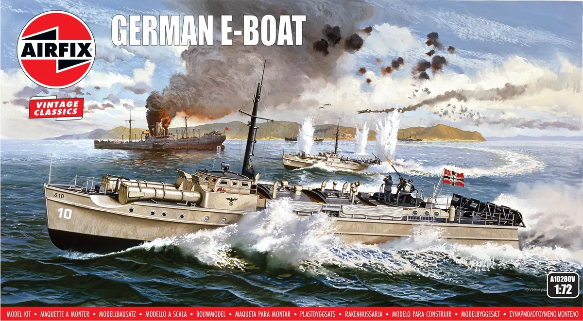 Airfix A10280V E-Boat Tedesco