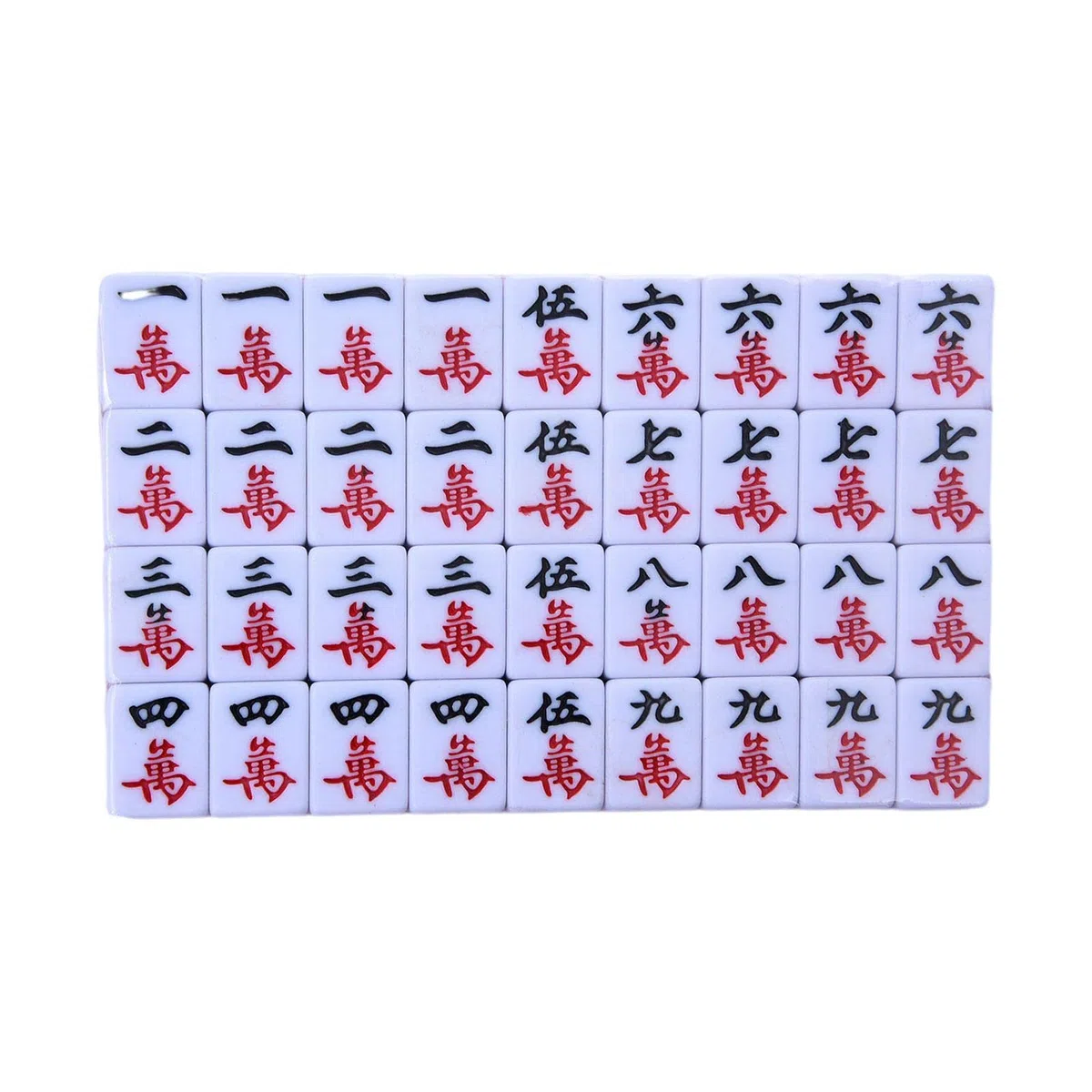 Mahjong Gioco da Tavolo, Gioco, Mahjong Bandiere, Giochi Tradizionali Cinesi Set di Giochi Mahjong, 144 Piastrelle Rosa incise, Regali in Stile Cinese per Giochi di società