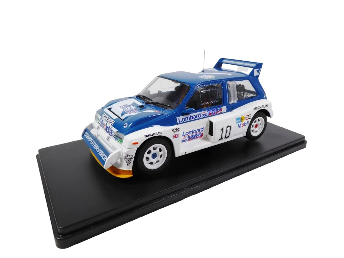 OPO 10 - Auto in Miniatura riprodotta in Scala 1/24 Compatibile per MG Metro 6R4 Pond - RAC Rally GB 1985 - RVQ21