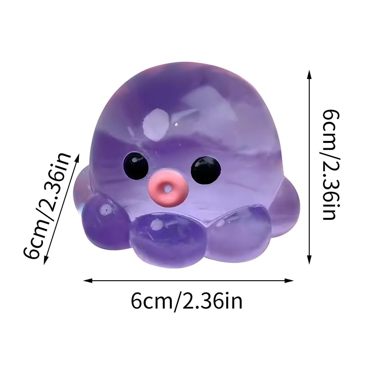 Giocattolo Polpo, Polpo Spremere Giocattolos Antistress, Octopus SquishyToy, SquishyAnimaletti Carinis Giocattolo Sensoriale Antistress, Per Casa Scuola Viaggi Adulti E Bambini