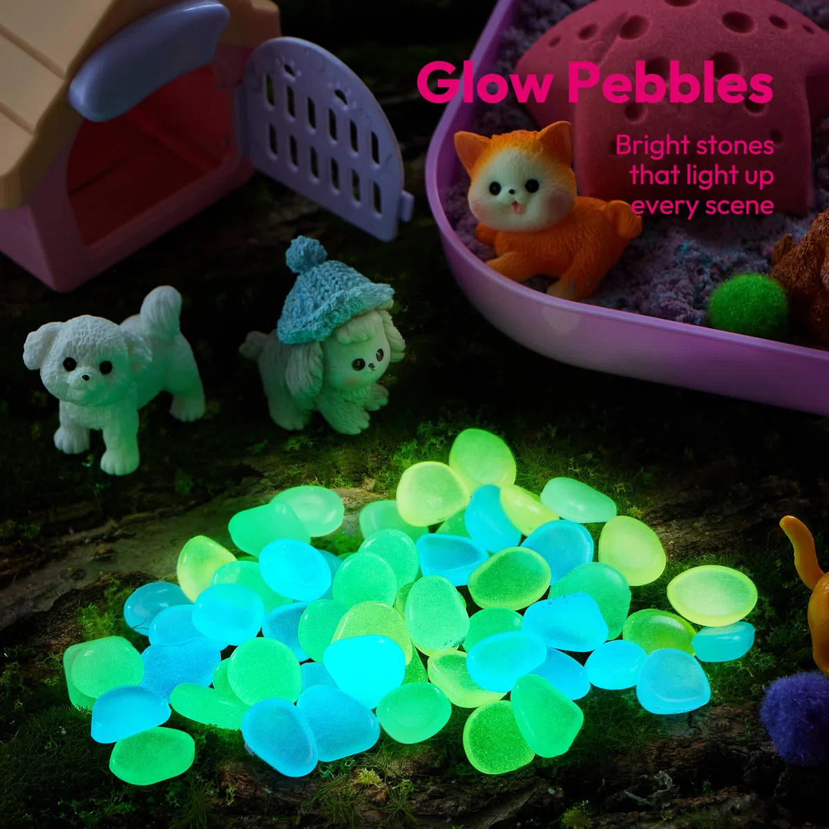 Klever Kits Scatola sensoriale per Animali Domestici, Fantastico Regalo Giocattolo per Bambini dai 3 Anni in su