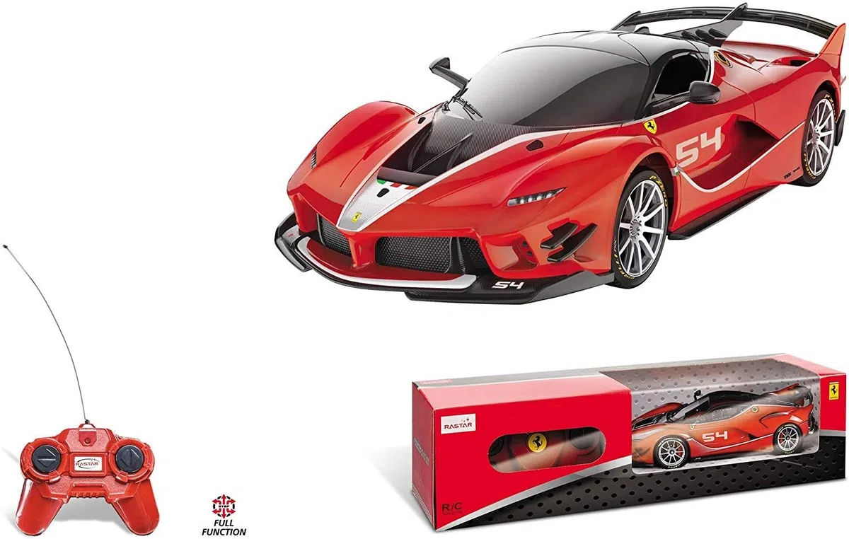 Mondo Motors, FERRARI FXXX K EVO, Modello in Scala 1: 24, fino a 8 km/h di Velocità, Auto Giocattolo per Bambini 63605