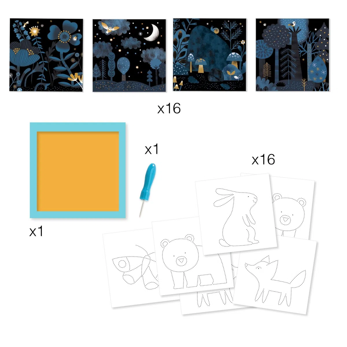 Djeco BASTELN 3-6: PRICKING