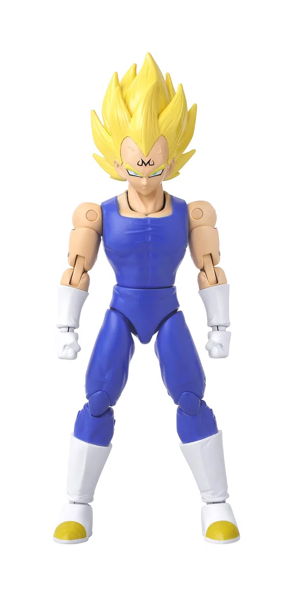Bandai - Dragon Ball Z - Figurina articolata Dragon Stars 17 cm - Majin Vegeta - Licenza ufficiale Dragon Ball - Figurina articolata Majin Vegeta - Giocattolo per bambini 4 anni e + - 40731