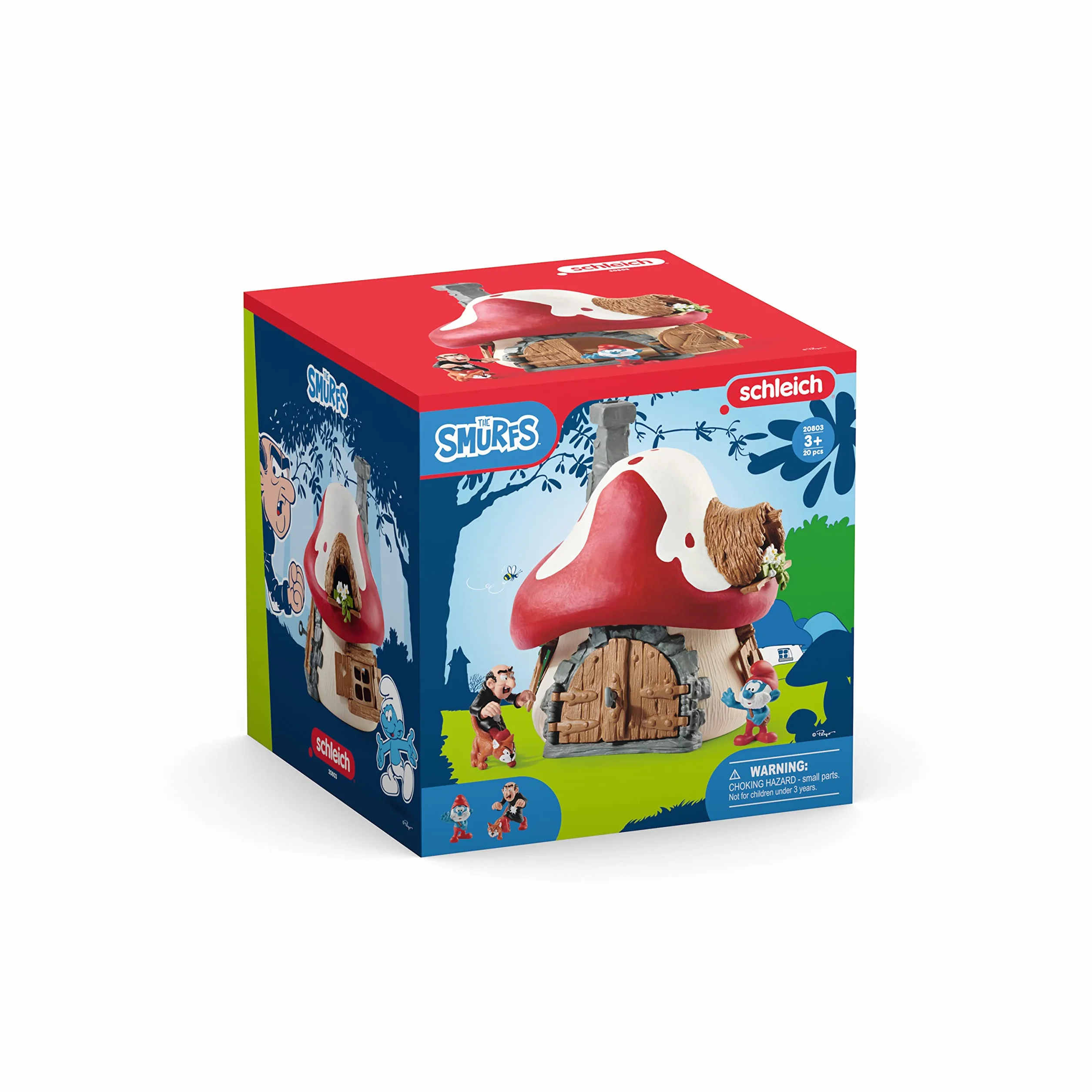 Schleich - La casa dei Puffi con 2 personaggi - 20803