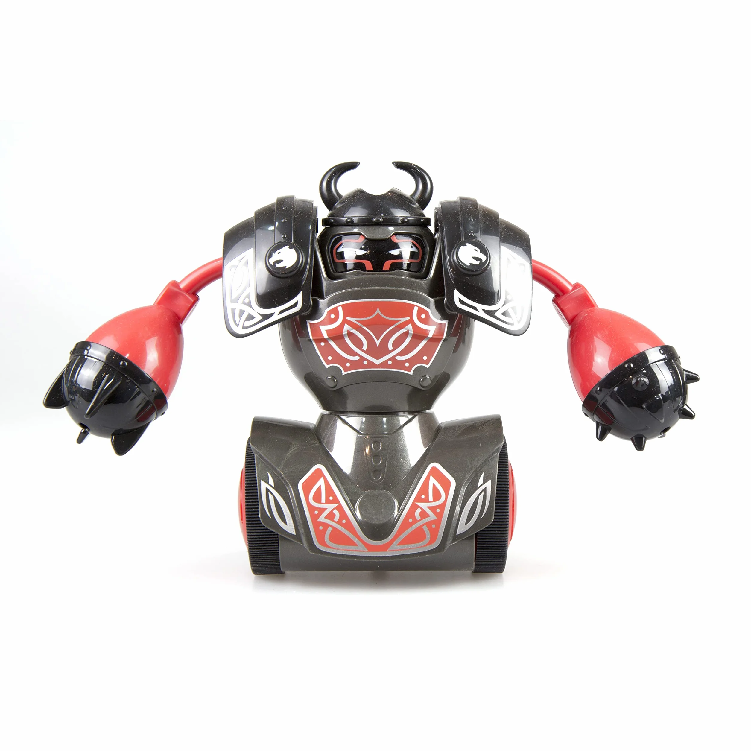 Silverlit - YCOO - Pack 2 Robot Kombat Viking Remote Control - Imballaggio organico - 14 cm - Spingere e colpire il tuo avversario per sbarazzarsene - Un giocattolo per bambini dai 5 anni in su