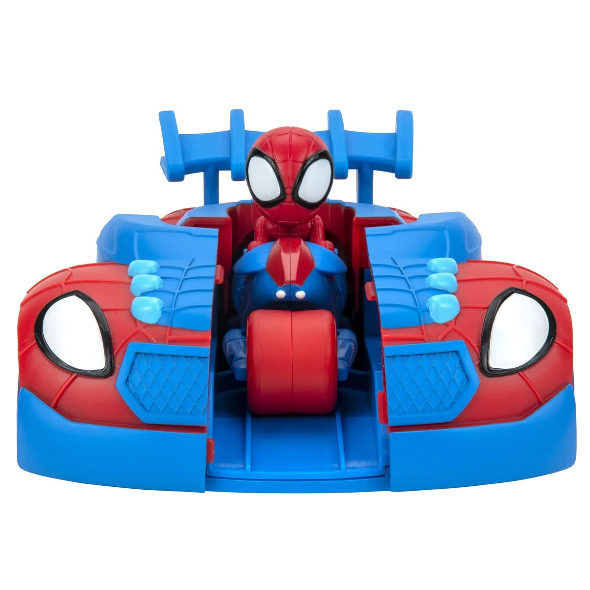 Spidey And His Amazing Friends Veicolo con Figura di Giocattolo, Multicolore, SNF0019