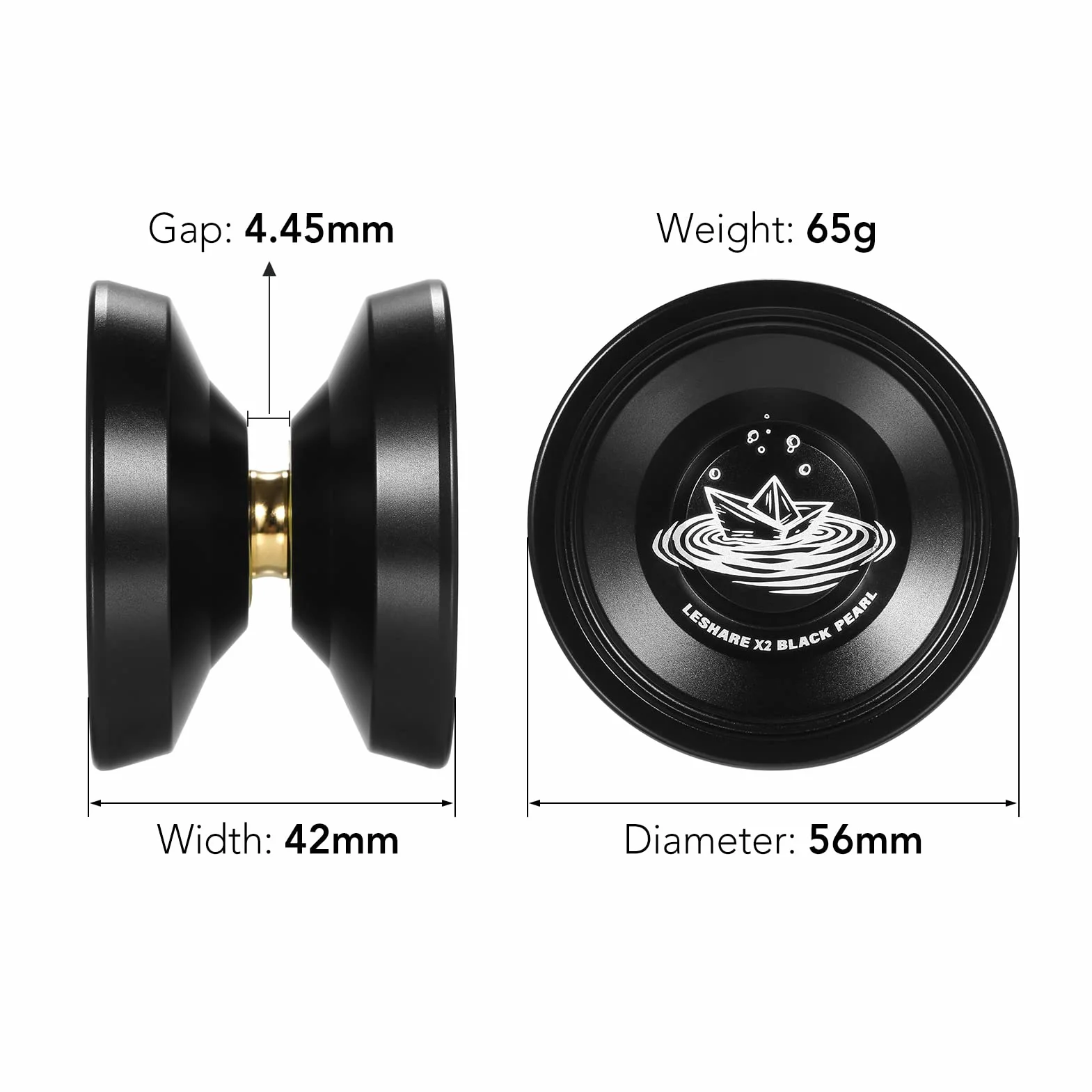 Palla Yo-Yo Regalo Competitivo Multi-Materiale con Corde e Guanto