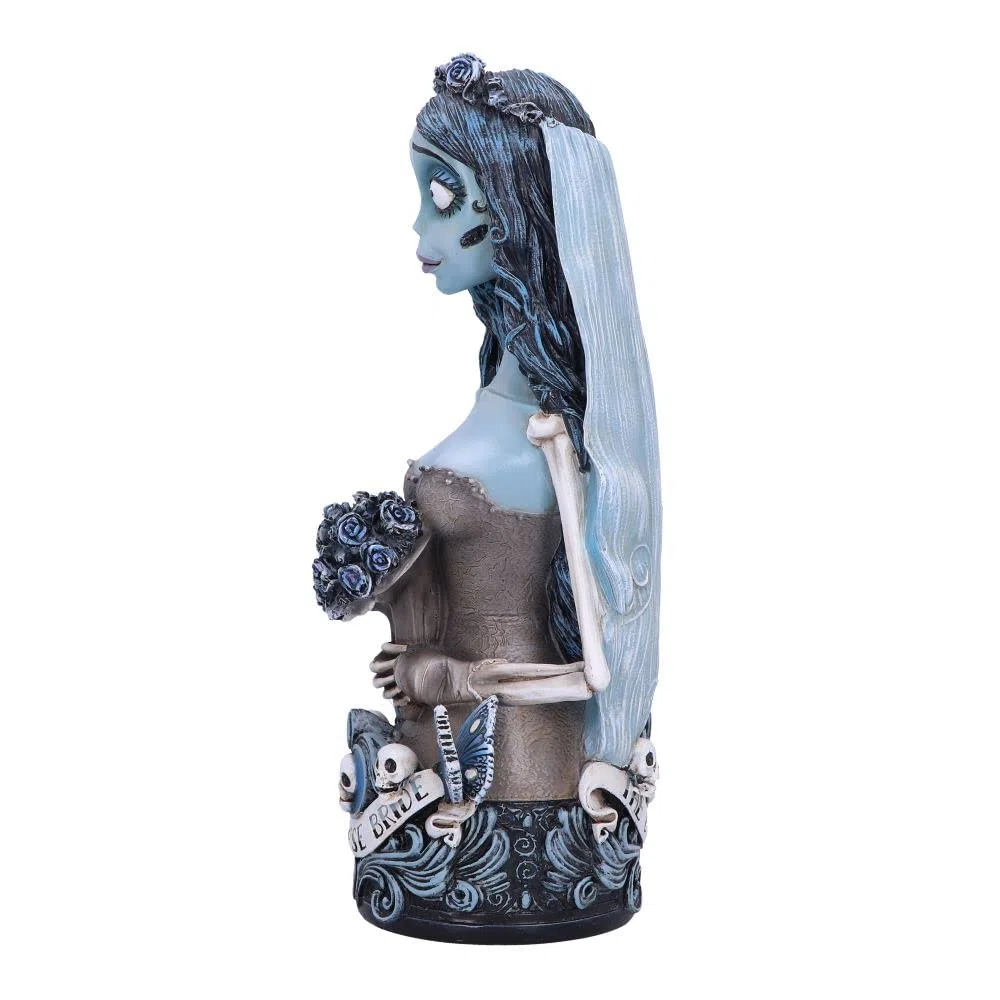 Nemesis Now Busto Emily con licenza ufficiale Corpse Bride, blu, 29,3 cm