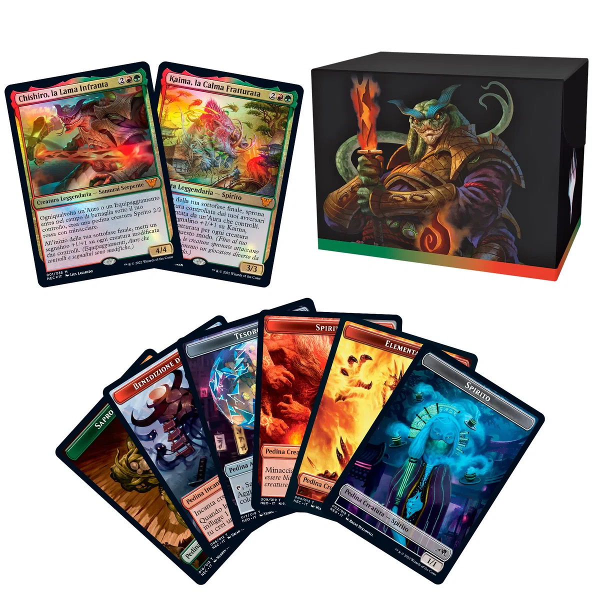 Magic The Gathering-C92101030 Mazzo Commander, Colore Verde-Rosso, 13+ anni, C92101030