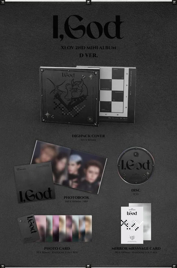 XLOV - 2nd Mini Album I,God (O ver.)