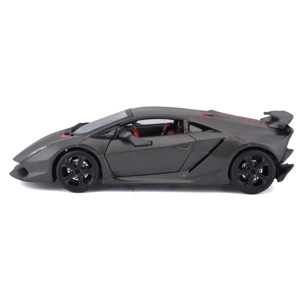 Bburago 18-21061 - Lamborghini Sesto Elemento, Colore: grigio metallizzato