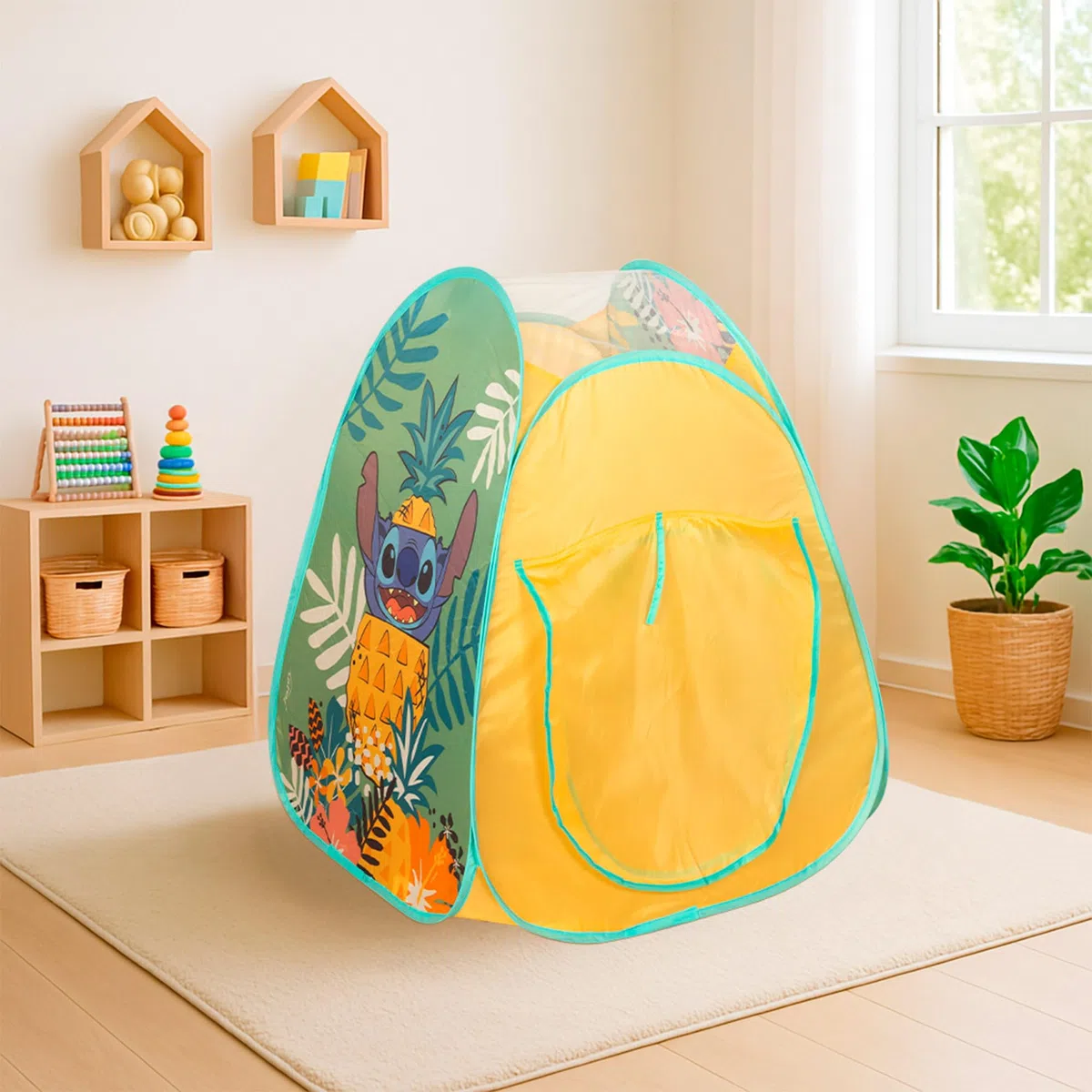 ODS - Sunday - Tenda Pop Up Stitch per Bambini, Leggera e Facile da Montare, Misura 75 x 75 x 90 cm, Gioco da Interno ed Esterno